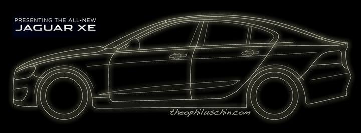 Jaguar XE rendering