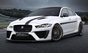Jaguar XE Gets Widebody Kit from Arden, Supercharged V6 Makes 463 HP