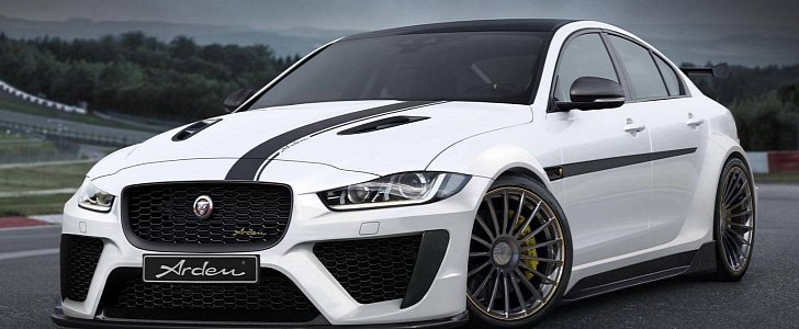 Jaguar XE Gets Widebody Kit from Arden, Supercharged V6 Makes 463 HP