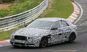 Jaguar XE Spied Lapping the Nurburgring