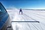 Jaguar XF Sportbrake Helps Set New Record at 117 MPH for Fastest Man on Skis