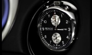 Jaguar XJ75 Platinum Concept Car Clock by Bremont