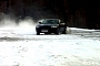 Jaguar XK Snow Drifting Video