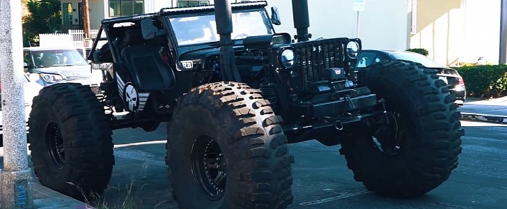 Jake Paul buys $100,000 "Zombie Apocalypse" monster Jeep