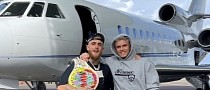 Jake Paul Treats Himself to Private Jet After Win Against Tyron Woodley, Gives Him a Rolex