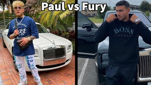 Tommy Fury and Jake Paul's Cars