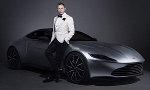 James Bond's Aston Martin DB10 Is to Be Auctioned for a Six-Figure Sum