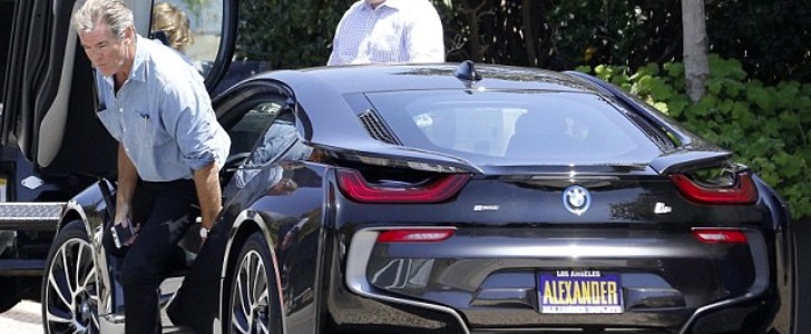 Pierce Brosnan bought a new BMW i8