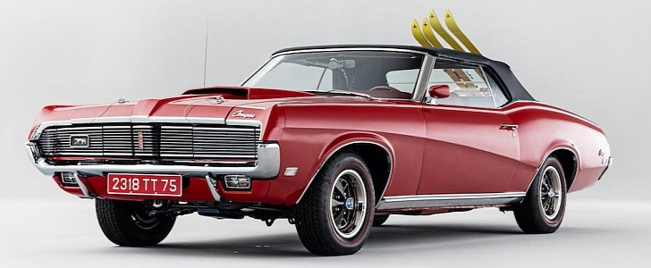 James Bond’s 1969 Mercury Cougar XR-7 Convertible is the most expensive Cougar sold at auction, fetching $480,088