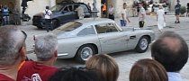 James Bond’s Aston Martin DB5 Shows Up for Filming in Italy, Gets Banged Up