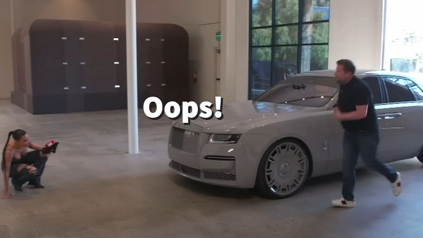 Kim Kardashian's custom Rolls-Royce Ghost is just one of the custom gray cars in her fleet