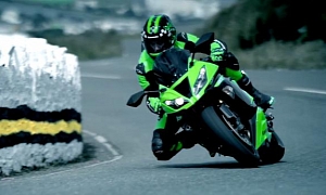 James Hillier Starring in 2013 Kawasaki Ninja ZX-6R Commercial