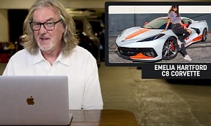 James May Roasts Emelia Hartford's 1500 HP Corvette C8 and Other YouTubers' Rides