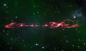 James Webb Space Telescope Snaps Newborn Star Throwing Cosmic Temper Tantrum