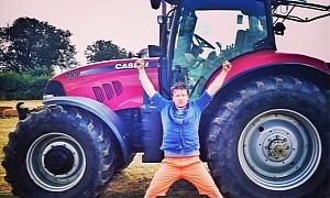 Jamie Oliver Is Celebrity Chef by Day, Tractor Thief Catcher by Night