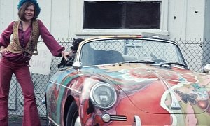 Janis Joplin's 1965 Porsche 356 C Goes Under the Hammer: Get It While You Can <span>· Photo Gallery</span>