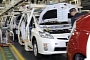 Japan Auto Production Rises 174% Compared to April 2011