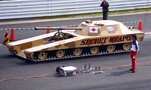 Japan's Secret Weapon: Jet-Powered Tank