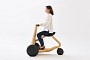 Japan Whips Out One Cool Hipster Wooden E-Scooter Built with Aisin Auto Parts