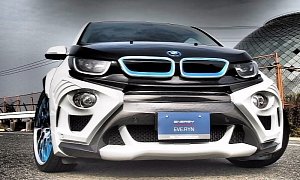 Japanese BMW i3 Looks... Different