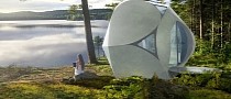 Japanese Company Builds a 3D-Printed Futuristic Tiny Home in Less Than 24 Hours