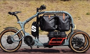 Japanese-Made Streek Electric Three-Wheeler Was Built to Haul, Has a Very Large Cargo Area