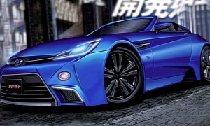 Japanese Mag Picturing Toyota-BMW Project Car