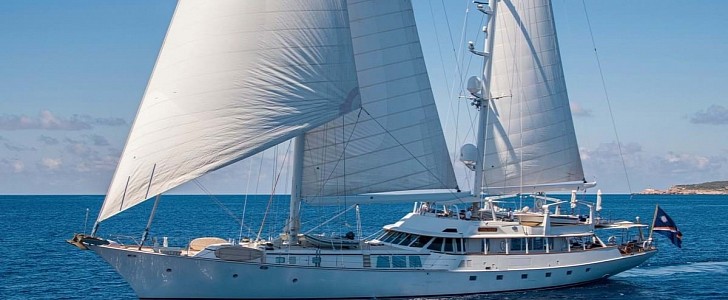 Mikado is a stunning sailing motor yacht with classic features