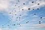 Japanese Paratroopers Falling From C-130J Super Hercules Look Like Some WWII Action Scene