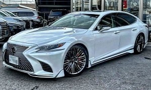 Japanese Tuner Takes On the Lexus LS, Should've Stayed Put