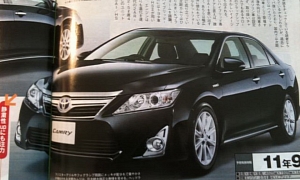 Japanese Version of 2012 Camry Leaked, 2.5L Hybrid Engine Revealed