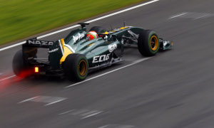 Jarno Trulli Crashes Lotus T128, Ends Barcelona Testing