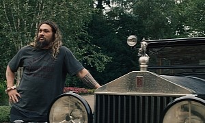 Jason Momoa Ditches Massive 7.7-Liter Engine To Turn His Rolls-Royce Into an EV