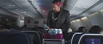 Jason Momoa Poses as Flight Attendant on Hawaiian Airlines, Is Now Called Aguaman