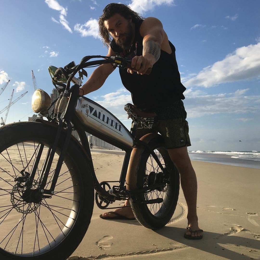 Jason Momoa Takes Good Care Of His Old Bikes As He Works To Make Another One Purr Autoevolution
