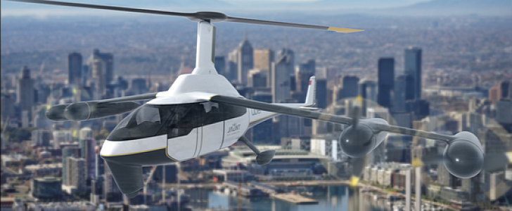 Journey eVTOL prototype from Jaunt Air Mobility