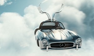 Jaw-Dropping Animated Video Shows Memorizing Mercedes-Benz Gullwing Construction