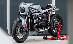 Jaw-Dropping Custom BMW R65 Cafe Racer Is Absolutely Bonkers on Every Level