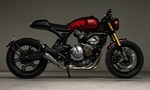 Jaw-Dropping Honda CBF600 Cafe Racer Looks Like a Million Bucks, Rides Just as Well