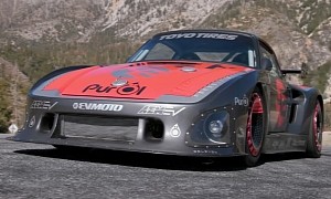 Jay Leno and Reggie Watts Take a Closer Look at Bisimoto's Electric Porsche 935