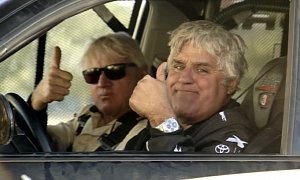Jay Leno and the Ironman Take a Baja 1000 Toyota Tundra for a Spin