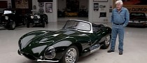 Jay Leno Checks Out a Meticulously Recreated 350-HP Steve McQueen Jaguar XKSS