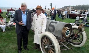 Jay Leno Checks Out Amazing All-Original 100YO Race Car