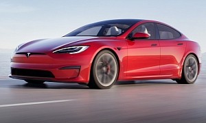 Jay Leno Confirms Tesla Model S Plaid Broke Quarter-Mile Record With 9.4s Run