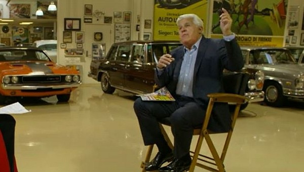 Jay Leno is back in the garage, talking about the 1907 White steam car fire for the first time
