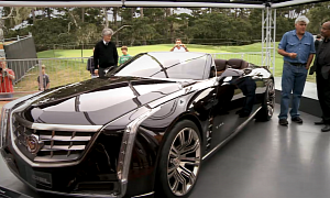 Jay Leno Does Meet and Great With Cadillac Ciel Concept