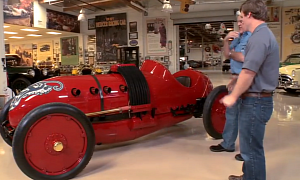 Jay Leno Drives 1910 Buick Bug Race Car