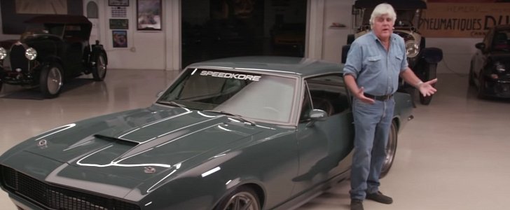 Jay Leno Drives 1967 Chevrolet Camaro Built For Chris Evans