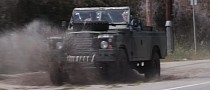 Jay Leno Drives Military Spec 1972 Land Rover Series III, Loves It's Open Top Qualities