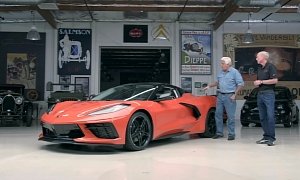 Jay Leno Drives C8 Corvette Stingray Convertible With the Z51 Performance Pack